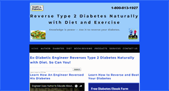 Desktop Screenshot of deathtodiabetes.com